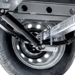 Remolque para moto UNITRAILER MOTO 1 con ballestas (750 kg)