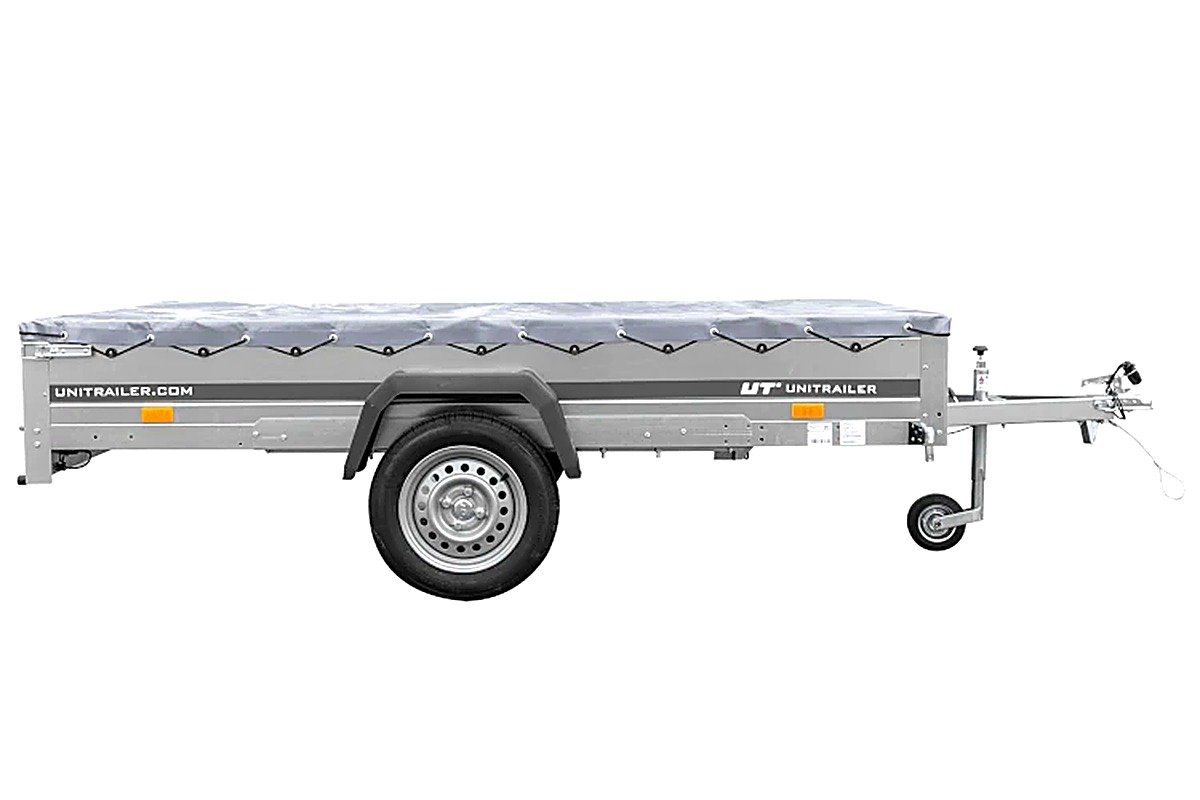 1540-hd-enhanced Remolque de coche UNITRAILER Garden 265 KIPP / EXPERT 2615 264x150 cm con lona (750 kg) - Imagen 1