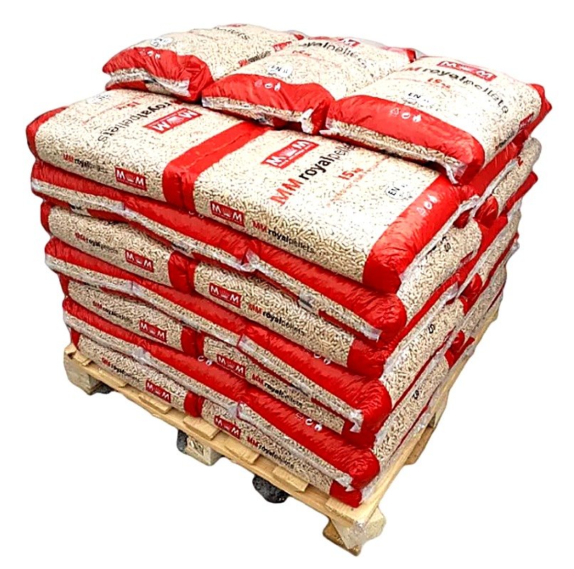 1686-hd-enhanced Palet de Pellet MM Royal – 78 Sacos de 15kg EN Plus A1 (AT350) - Imagen 1