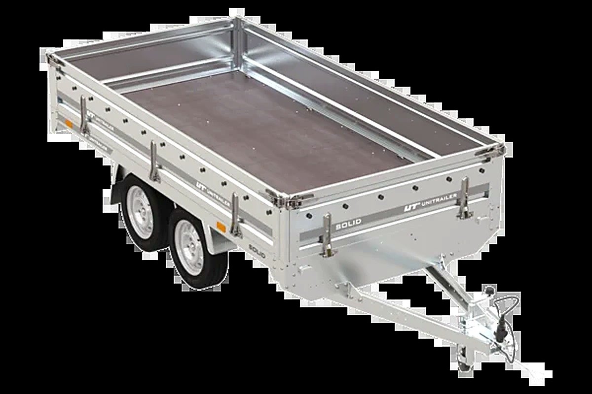 1908-hd-enhanced Remolque de 2 Ejes 304 x 153 cm UNITRAILER SOLID 300/2 | MMA 750 kg - Imagen 1