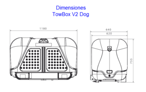 Towbox V2 DOG – transporte de perros - Imagen 4