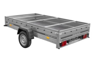 Remolque de coche UNITRAILER Garden 265 KIPP / EXPERT 2615 264x150 cm con lona (750 kg) - Imagen 2