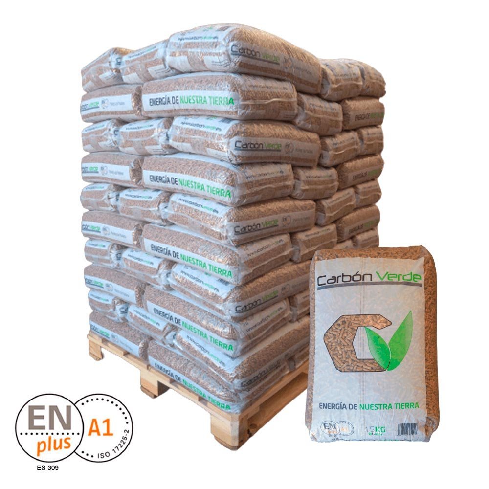 Carbon-Verde-70-sacos-.jpg Carbón Verde Pellet – 77 sacos 15kg - Imagen 1