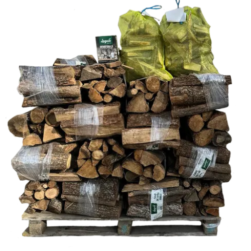 Design-sans-titre-44AAA-1.png Palet de Leña de Roble Macizo – 340 kg | Alto Poder Calórico - Imagen 1