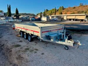 Remolque de 3500kg basculante hidráulico electrico - Imagen 7