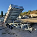 Remolque de 3500kg basculante hidráulico electrico