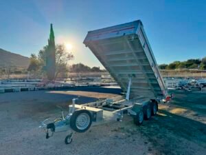 Remolque de 3500kg basculante hidráulico electrico - Imagen 5