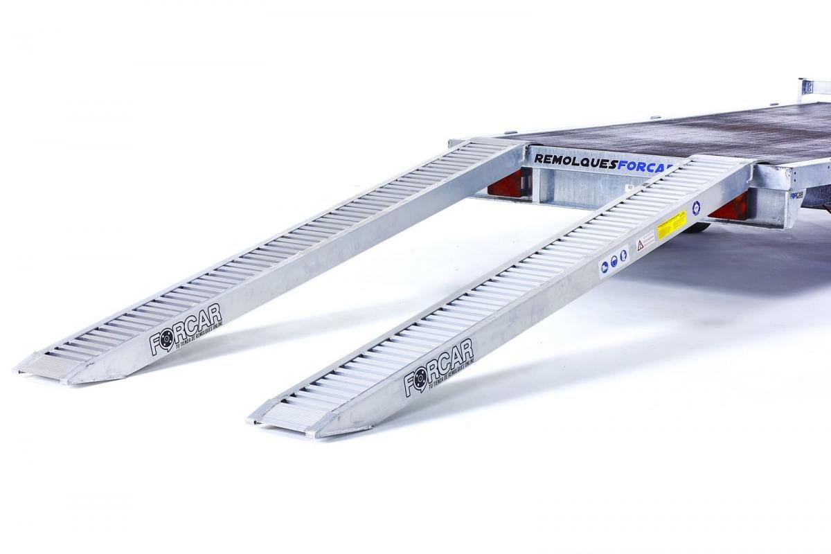 Rampas-de-aluminio-3-metros-remolque-forcar-1.jpg Juego 2 Rampas para Remolque 3.700Kg de 2,95 x 0,30m - Imagen 1