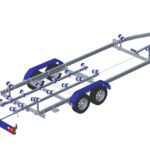 Remolque náutico Galaxy GD09 2 Ejes