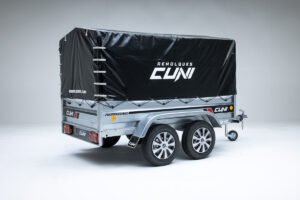 Lona alta con arquillada de 80cm remolque CUNI 240