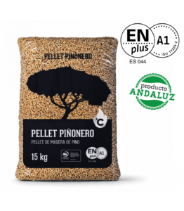 Palé de 42 Sacos de Pellet Premium Piñonero (15 kg) - Imagen 2
