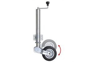 Rueda Jockey Plegable para Remolque 60mm
