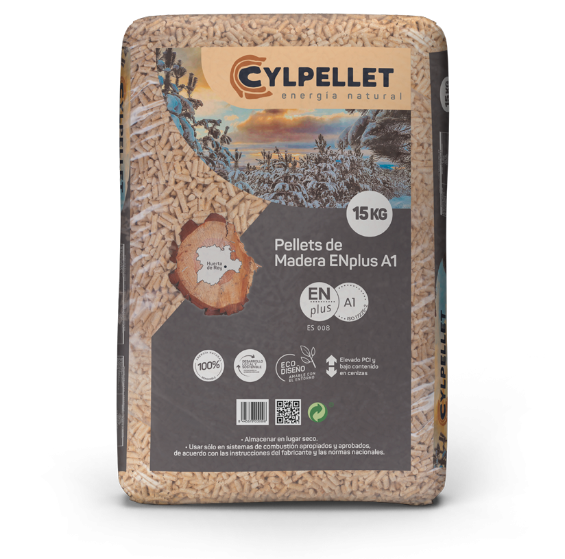 saco-pellet-cypelletAA111.png CYL Pellet – Sacos de 100 unidades, calidad Din Plus para máxima eficiencia - Imagen 1