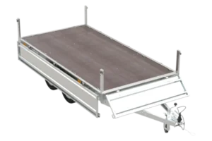Remolque de 2 Ejes 304 x 153 cm UNITRAILER SOLID 300/2 | MMA 750 kg - Imagen 2
