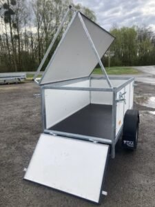 Remolque Portaequipajes VDM RBA2001007501BL | 2,00 x 1,00 x 0,65 m | MMA 750 kg - Imagen 6