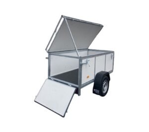 Remolque Portaequipajes VDM RBA2001007501BL | 2,00 x 1,00 x 0,65 m | MMA 750 kg - Imagen 8